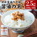 【ふるさと納税】醤油の実(2.5kg・250g×10本) もろみ 諸味 ご飯のお供 おかず 大豆 発酵食品【岩下醸造】