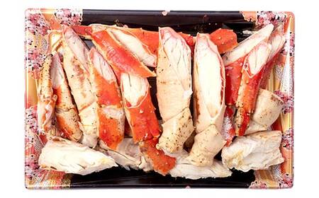 川石水産のボイルたらば蟹 約1kgカット×2パック 三陸山田 山田町 カニ 海産品 高級 YD-900