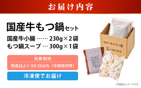 ぷるるんもつ鍋セット（約4～5人前）越前のホルモン屋 国産牛 ／ 価格下げました！ 味噌 牛肉 モツ 小腸 ホルモン 冬 鍋 国産 国産牛 牛ホルモン おつまみ 冷凍 やみつき 人気 アウトドア キャ