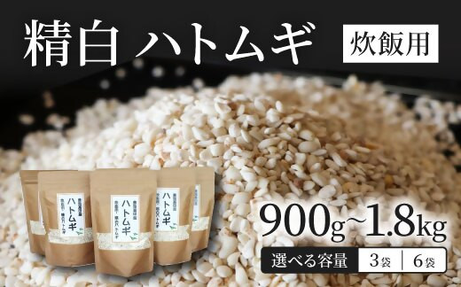 
            【スピード発送】 精白 ハトムギ 1袋300g 選べる袋数 3～6袋 （ひきわりタイプ） 大分県産 はと麦 ご飯と一緒に炊ける！
          
