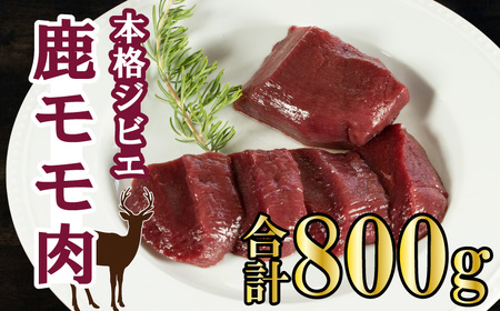 【ジビエ】鹿 モモ肉 800g 鹿肉 ジビエ 愛南ジビエ