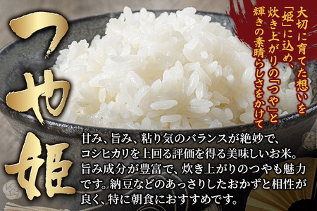 《定期便9ヶ月》【令和6年産・玄米】宮城県栗原産 つや姫 毎月5kg (5kg×1袋)×9ヶ月