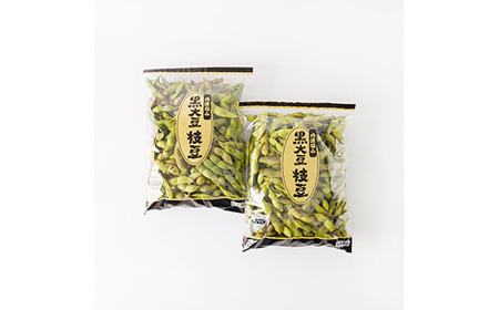 【先行予約】令和6年産！丹波篠山産黒枝豆（サヤのみ）1kg×2袋《晩摘み》10／24～10／31発送 AQ18