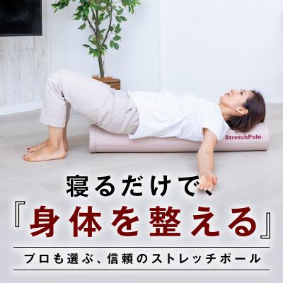 ふるさと納税 泉佐野市 【LPN社製】ストレッチポールEX(ピンクベージュ) |  | 01