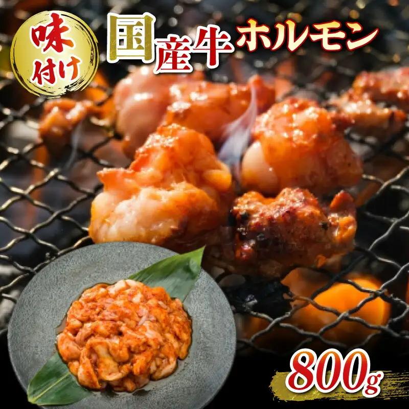 いづつ屋の国産牛ホルモン ホソ 味付け800g(ホルモン焼肉 ホルモン牛肉 牛ホルモン ホルモン焼き 14000円ホルモン)