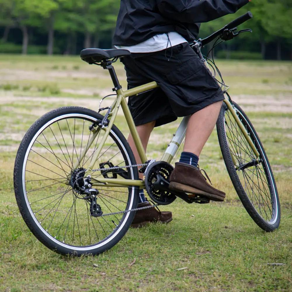 クロスバイク イーエムサイクルズ C101! 45cm アイボリー