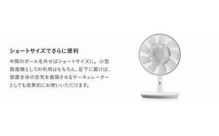 【ふるなびWEEK対象】 扇風機 バルミューダ TheGreenFan ホワイト×ブラック