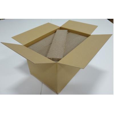 ふるさと納税 中津川市 猫のつめとぎ40枚入【目の粗いタイプ】ナミナミ部分が約5mmの仕様。たくさん使えて経済的!