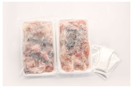 天然アンコウ鍋1.0kg（4人前）セット 魚エキス配合みそ味の鍋の素付き〈10月から順次発送〉 魚 海鮮鍋 海鮮 鍋 鍋セット あんこう スープ付き 1キロ ご当地グルメ 【005_0135】