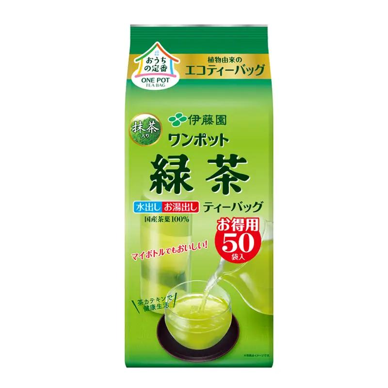 131-2　ワンポットエコティーバッグ抹茶入り緑茶30袋×10 伊藤園