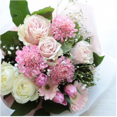 ふるさと納税 筑西市 【毎月定期便】季節のお花で束ねたブーケ【花瓶用】/Sサイズ全6回 |  | 03