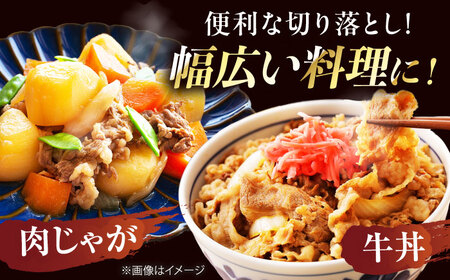 【全3回定期便】国産和牛切落し 500ｇ 冷凍 肉 お肉 牛肉 和牛 黒毛和牛 国産 国産牛 バラ 切り落とし すき焼き すきやき カレー 肉じゃが 牛丼 大阪府高槻市/株式会社ミートモリタ屋[AOA