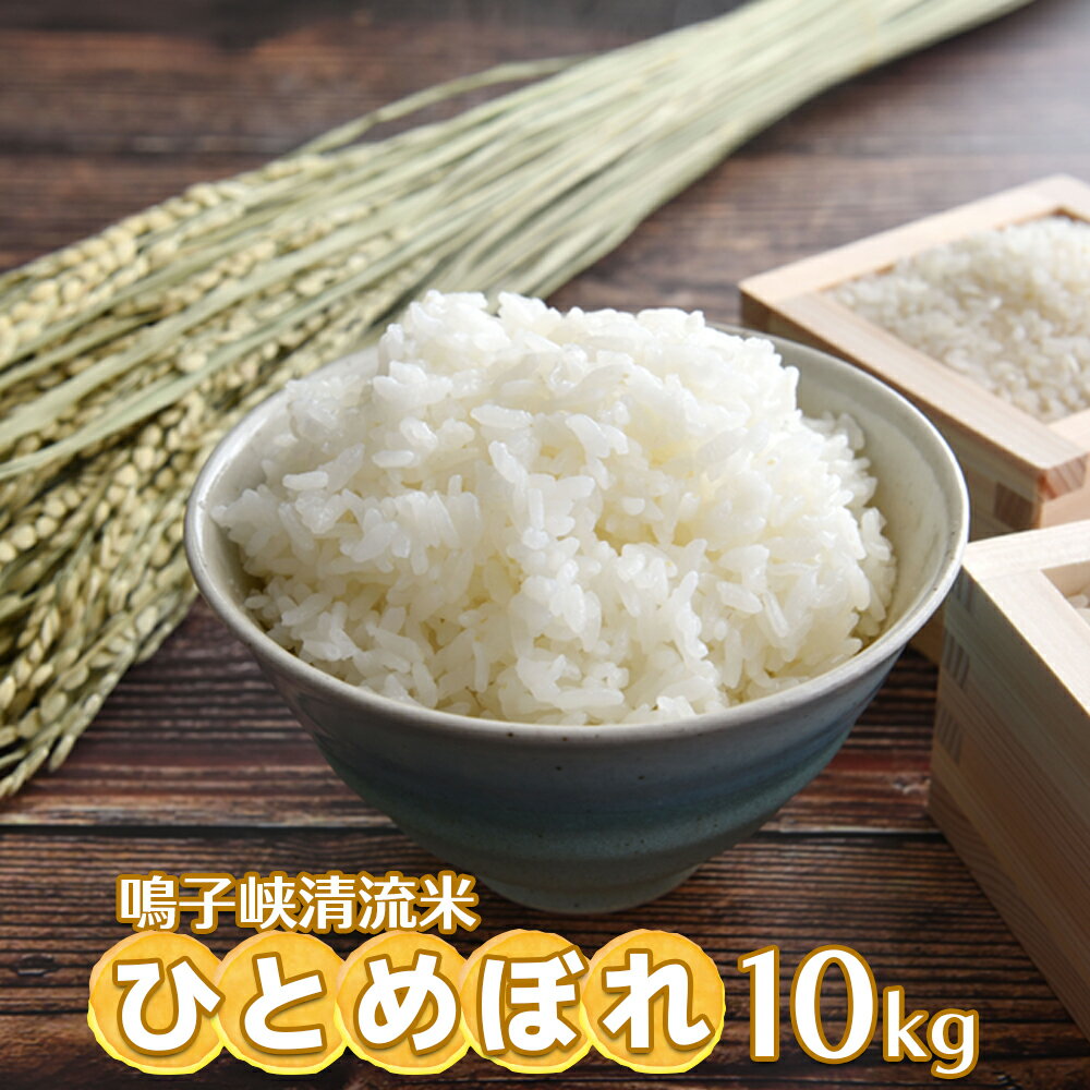 【ふるさと納税】鳴子峡清流米 ひとめぼれ10kg【2025年産】｜宮城県大崎市産米