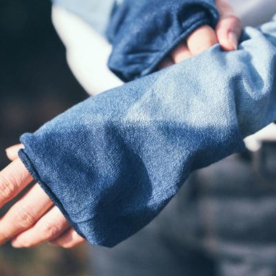 ふるさと納税 広陵町 ai amu 天然藍染アームカバー/だいあ　025 |  | 03