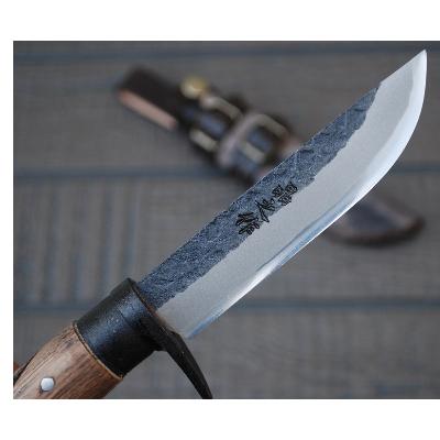 ふるさと納税 南国市 土佐鍛　MINI剣鉈110 鮎型 土佐オリジナル白鋼　樫オイルステンチェッカー |  | 01