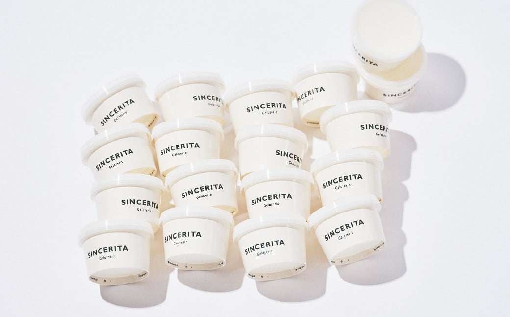 当店自慢のジェラート4種＋季節のおまかせジェラート2種 2セット