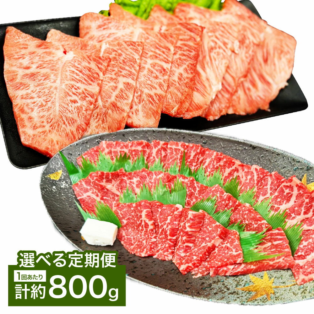 【ふるさと納税】＜選べる定期便＞【赤身VSミスジ食べ比べ！】おおいた和牛 赤身焼肉・ミスジ焼肉 セット 1回あたり計約800g（各約400g） 1ヶ月毎 2回 3回 6回 和牛 牛肉 お肉 モモ ウデ みすじ 希少部位 焼き肉 冷凍 大分県産 国産 大分県 竹田市 送料無料