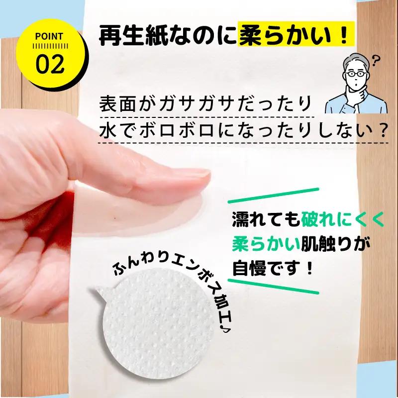 【2026年9月発送】 トイレットペーパー 無香料 シングル 2倍巻き 6ロール×8P 沼津 ﾄｲﾚｯﾄ