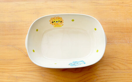 【瀬戸焼】子供用食器セット(動物)贈答品対応【1510946】