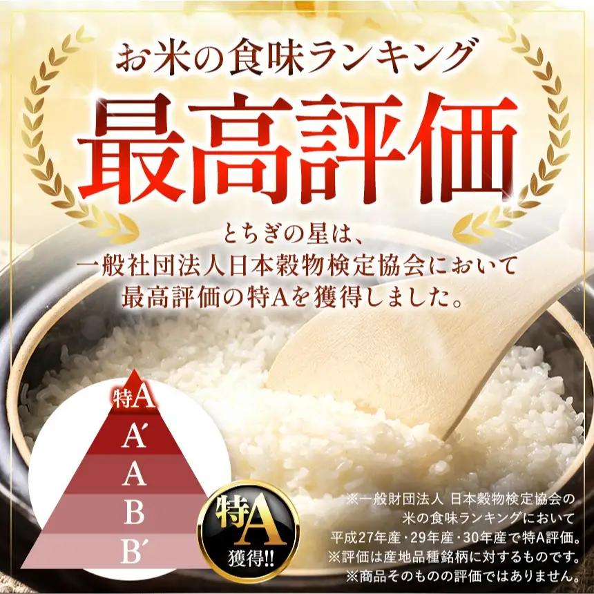 【令和8年産 新米】 【定期便3回】栃木県産 お米 とちぎの星　（無洗米） 5kg 【2026年秋以降発送】 |  栃木県 矢板市 【栃木県共通返礼品 真岡市産】