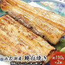 【ふるさと納税】国産うなぎ 浜名湖産 白焼き 2尾 (110g×2本入) 山椒 たれ セット 詰め合わせ 海老仙 国産ウナギ 国産 ウナギ 鰻 白焼き 白焼きうなぎ 小分け おすすめ 贈答用 ギフト 冷凍 静岡 静岡県 浜松市 【配送不可：離島】　お届け：10日～1か月