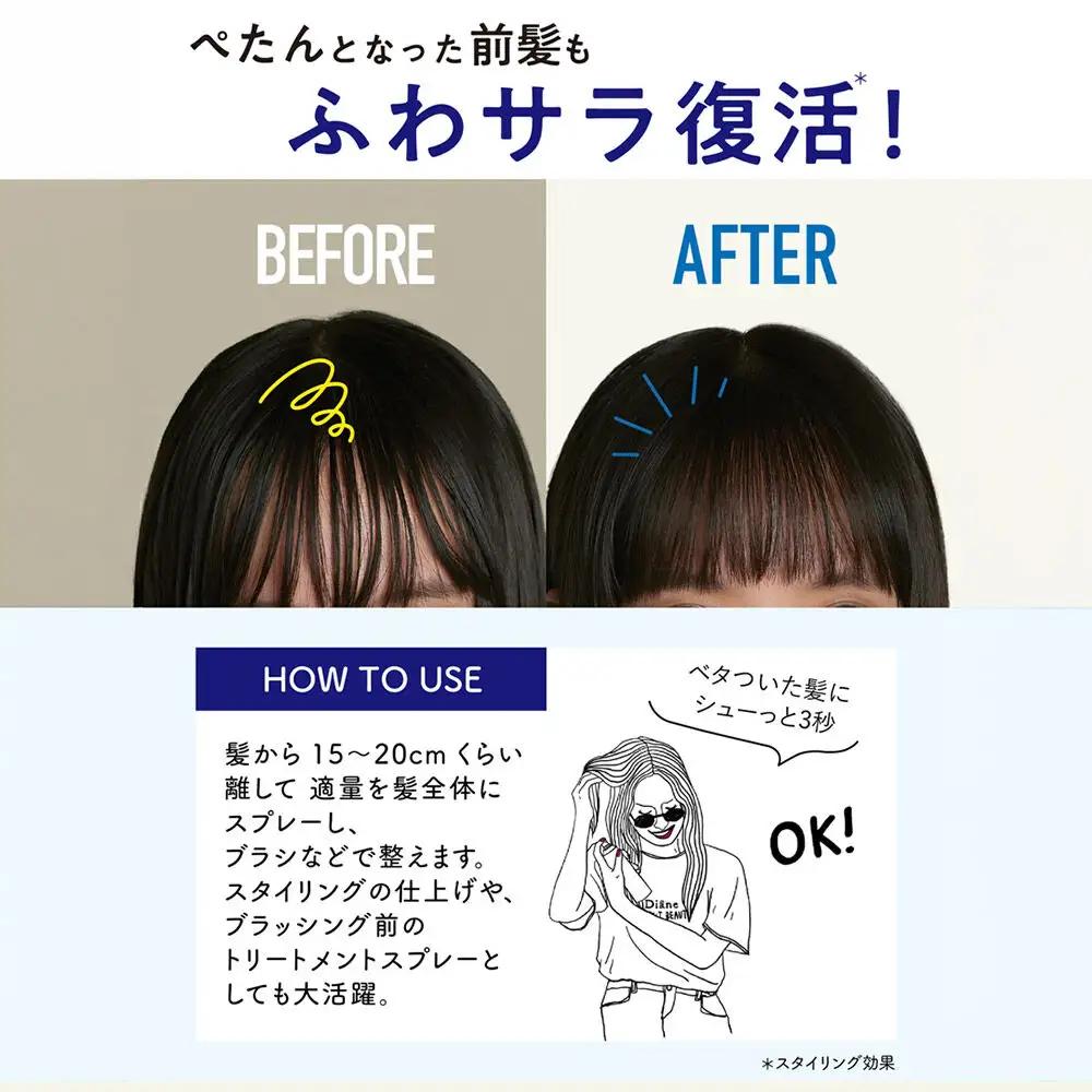 Diane ダイアン パーフェクトビューティー ドライシャンプー クール 95g フレッシュシトラス＆ハーブの香り×6点セット