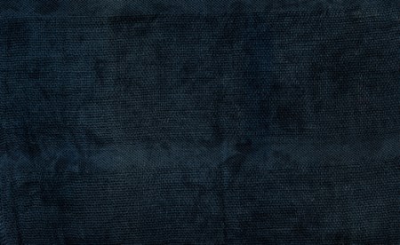 ログウッド染タオルマフラー群青瑠璃（ぐんじょうるり）ファッション 故郷 ふるさと 納税 北海道 下川町 F4G-0077