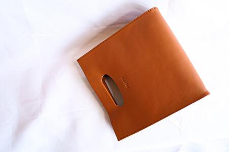【レザーショッパー】Kurite shopper　カラー：Camel