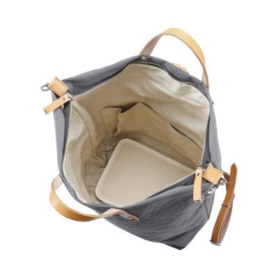 ふるさと納税 豊岡市 豊岡鞄　リュック　グレー　TUTUMU books　(S2100　24-153) |  | 03