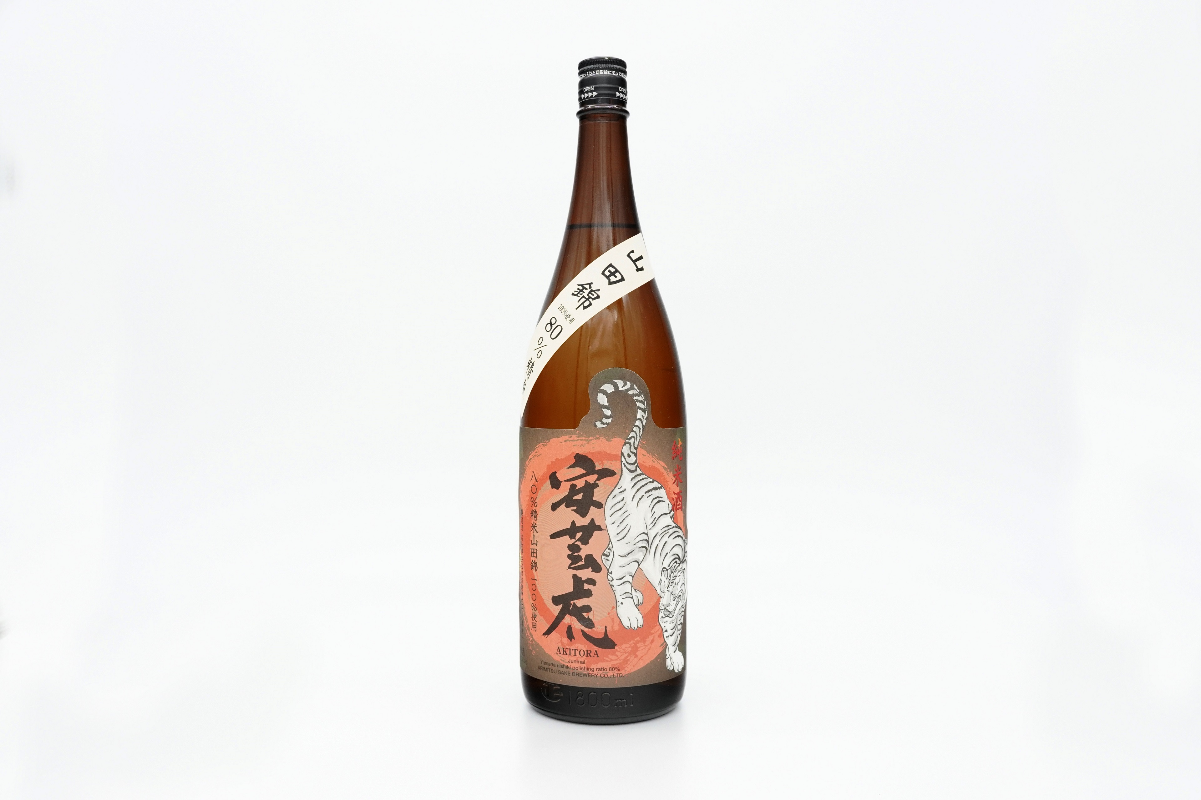 安芸虎純米酒山田錦80%・安芸虎雄町純米大吟醸 セット　1,800ml