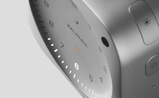 BALMUDA The Clock シルバー 時計 置き時計 パーソナルクロック シンプル アルミニウム リビング オフィス オシャレ 雑貨 