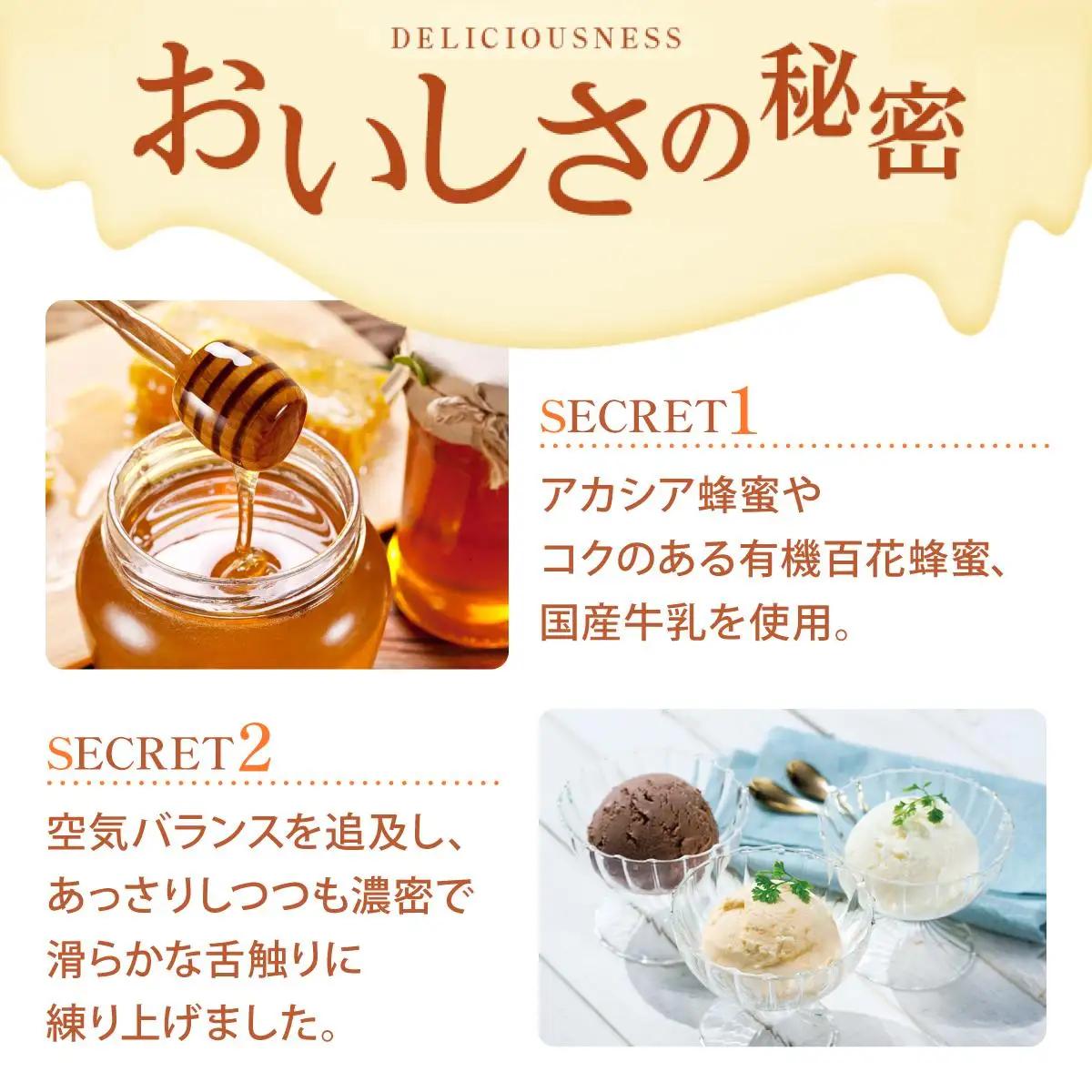 はちみつジェラート12個入 （26590）【006-a050】【山田養蜂場】