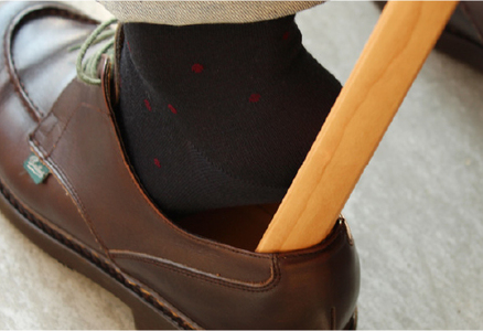 Hacoa 木製靴べら「Shoehorn」　チェリー