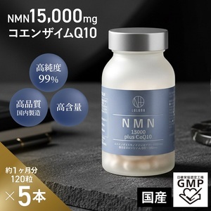 1000-57-01　NMN15000 plus CoQ10(15,000mgの高配合)×５箱