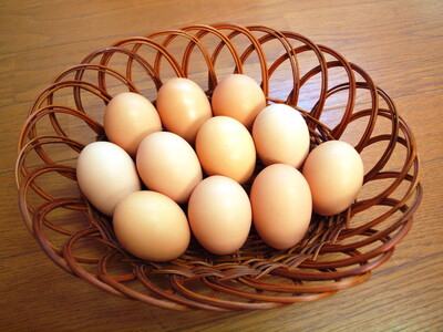 33-A 平飼い会津地鶏の卵 3kg（50～60個） ※沖縄・離島への配送不可