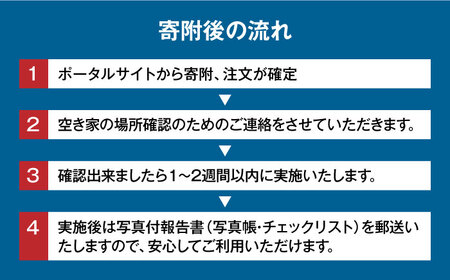 空き家確認代行！【10000円 江田島市内限定】空き家確認サービス｜ベーシックプラン 点検 代行 サポート 安心 広島県 江田島市/江田島市シルバー人材センター[XAN005]