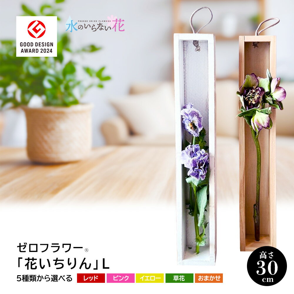 【ふるさと納税】ゼロフラワー 「花いちりん」L フリーズドライフラワーインテリアシリーズ 花と器が選べる 東北 山形県 酒田市 庄内 LotusGarden フリーズドライ専門店 Next Level FLOWERS Japan フリーズドライフラワー 一輪挿し