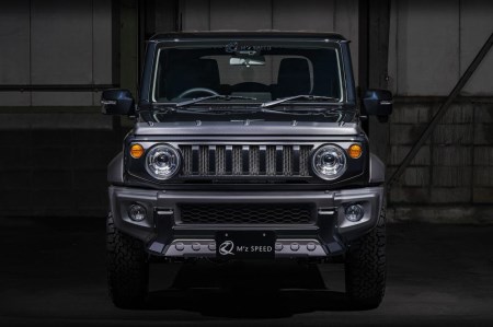 【カーボン柄 ブラック仕様 】 【スズキ ジムニーシエラ JB74W】フロントグリル （AES製） 2401-4610 