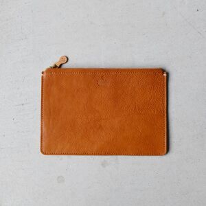 Teha’amana Square pouch L テハマナ スクエアポーチ L ベーシック キャメル  革 皮 雑貨 おしゃれ レザー 本革 こだわりの逸品 地域特産品 ギフト 自分用 人気 おすす