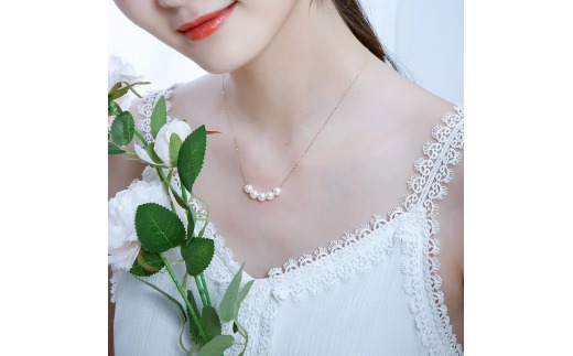 真珠 6～7mm ネックレス アクセサリー パール K18 伊勢志摩 志摩 ギフト アコヤ真珠 母の日 ホワイトデー クリスマス 入学式 卒業式 成人式 結婚式 ベビーパール / 志摩産 あこや真珠 