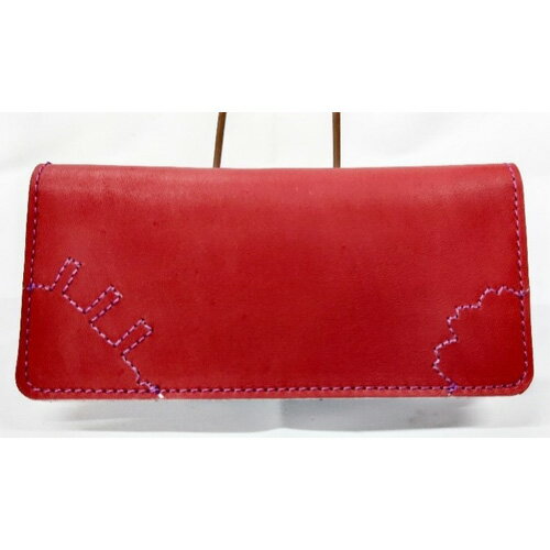 【ふるさと納税】 野球グローブの革製 手作り ロングウォレット　長財布WPL ／ さいふ サイフ シンプル ハンドメイド リサイクル リメイク 贈り物 プレゼント 送料無料 大阪府 No.162