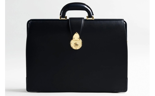 スリム・ダレス(ダレスバッグ1気室) ブラック【0953-2-BTL】｜革製品 レザー 国産 [0965]