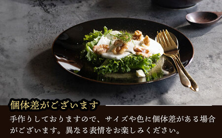 【美濃焼】 テラグラーズ ディナープレート ノアール 1客 瑞浪市 / アワサカ 食器 皿 プレート [AZAD011]