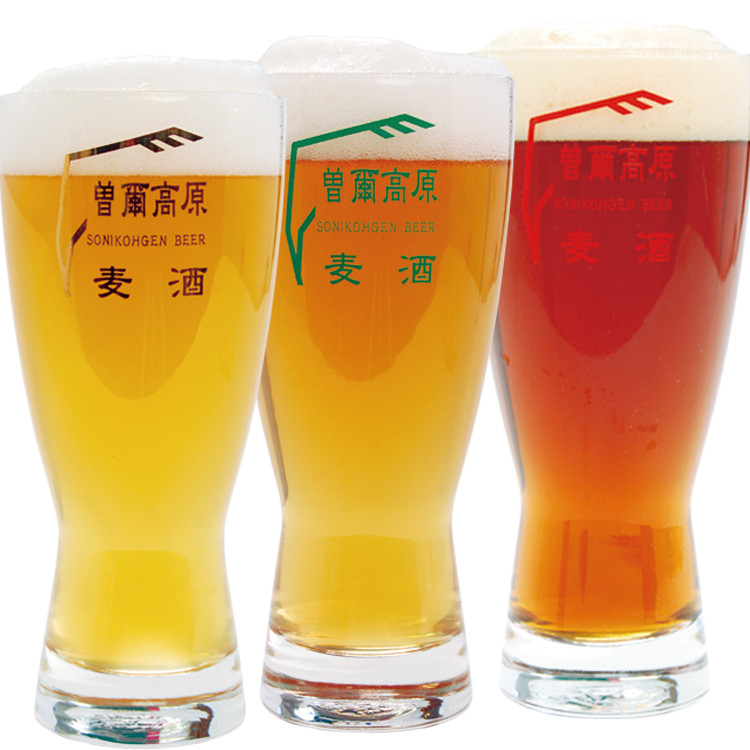 クラフトビールを3種類セットでお届けします