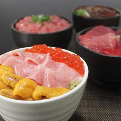 ふるさと納税 いわき市 【2ヵ月毎定期便】豪華海鮮6品福袋(大トロ・中トロ・無添加ウニ・いくら・ネギトロ・マグロづけ)全3回 |  | 02