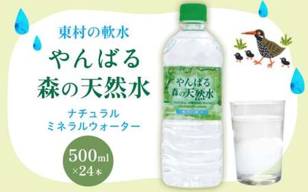 【500ml×24本 】ナチュラルミネラルウォーター【やんばる 森の天然水】