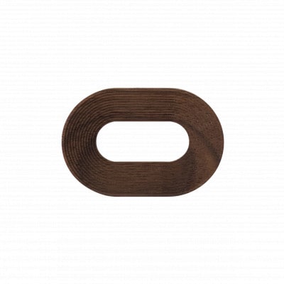旭川家具　cosine　STEPS ブローチ DAEN　ウォルナット_05785【配送不可地域：離島・沖縄】【1748939】