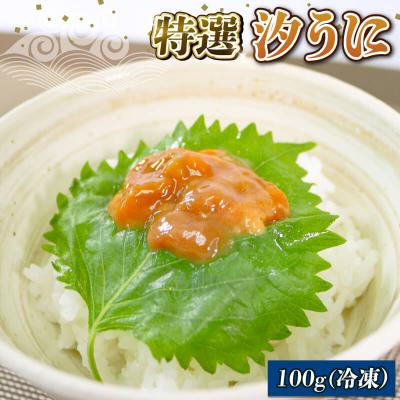ふるさと納税 大船渡市 【特選】汐うに 100g
