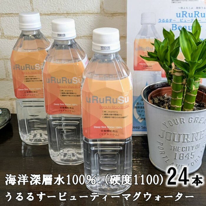 【ふるさと納税】うるるすービューティーマグウォーター 海洋深層⽔ かいようしんそうすい ミネラル 水 ミネラルウォーター ペットボトル 100% マグネシウムウォーター 硬度1100 鹿児島県 薩摩川内市 送料無料
