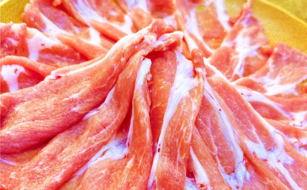 【愛媛県産】 豚肉 肩ロース スライス 500gずつ小分け 約1.5kg （756）